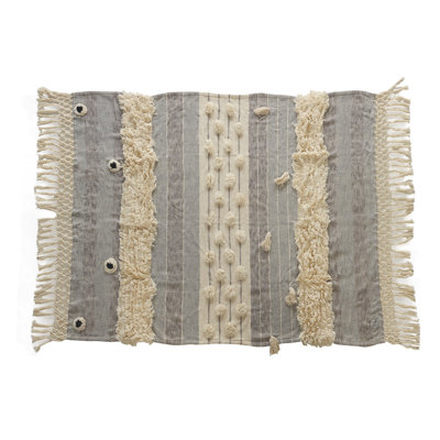 Throw Blanket Hand Woven Throw Blanket