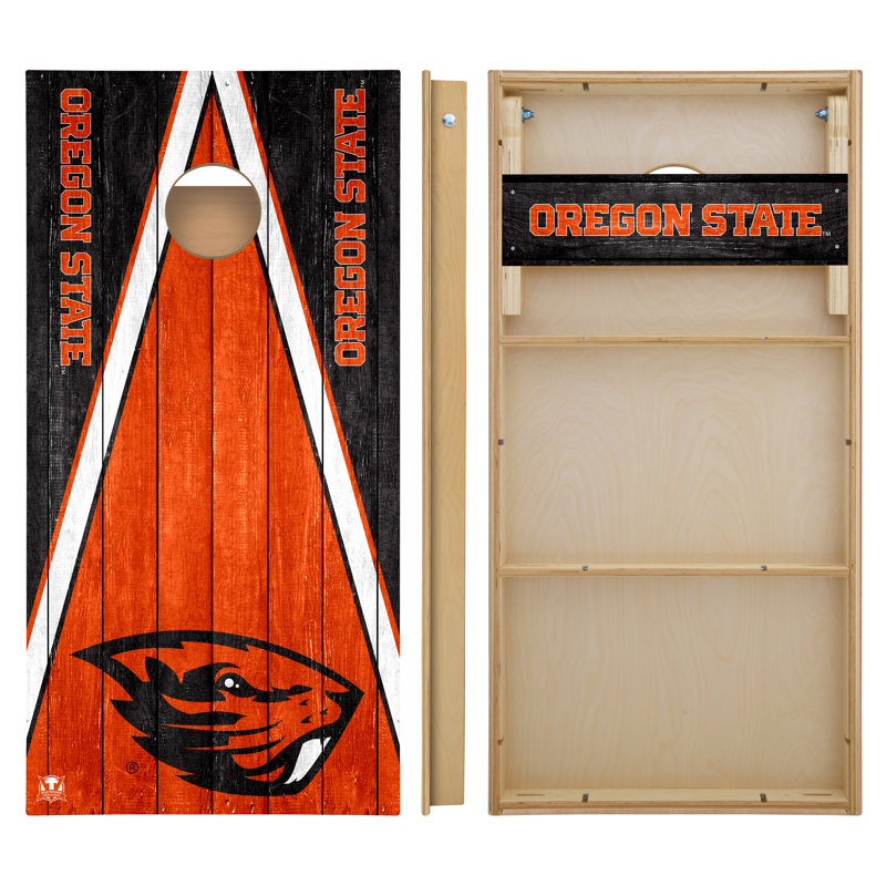 Victory Tailgate | 2x4 Collegiate Cornhole Boards, Oregon State Beavers