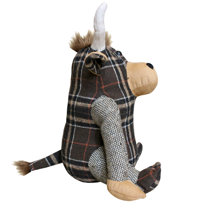Highland Cow Fabric Door Stop