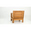 Chaise de patio en teck Chaney avec coussins Sunbrella®-111049418