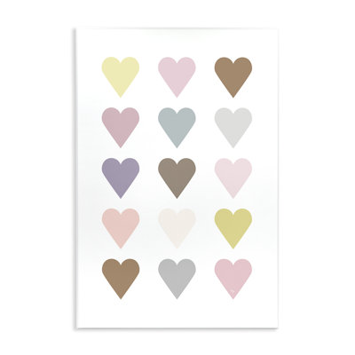 «Soft Pastel Hearts» par Martina Pavlova