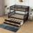 Figueredo Twin over Full 3 Drawer Standard Bunk Bed with Trundle-2023794917