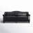 Ashantae 81.5'' Traditional Genuine Leather Sofa with Solid Tapered Wood Legs-89126766