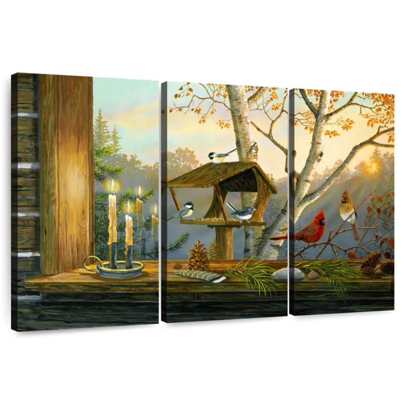Brampt Evening Reflections, 24" H x 38" W
