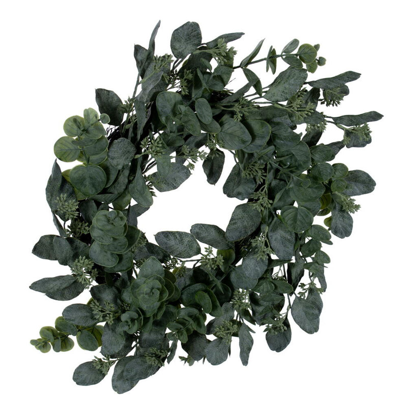Vickerman 24" Green Eucalyptus Wreath.