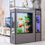 Réservoir d'aquarium avec écran de contrôle intelligent-341945152