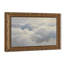 Cadre mural vintage orné « Ciel de nuages ​​blancs » – Cadre décoratif doré pour œuvres d'art.-1534504967