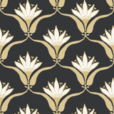 Shanghai Wallflower 10' L x 25" W Wallpaper Tile
