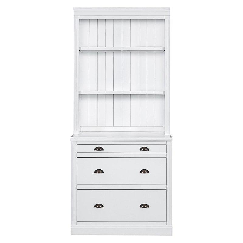 83.4"Tall Bookshelf With LED Lighting, Modern Bookcase With 3 Drawer And Open Shelves,Storage Bookshelf For Living Room,Home Office
