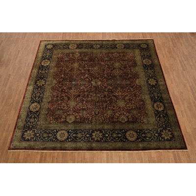 Square Wool Traditional Oriental Large Rug 12x12
