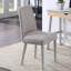 Chaise Taylor avec pieds et tissu gris Taylor-1284462099