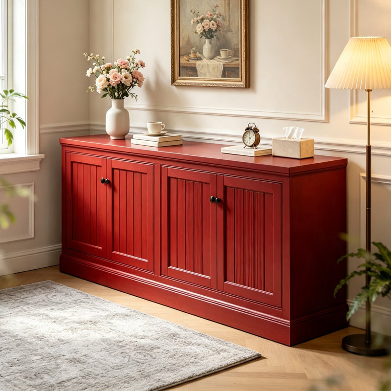 Buffet de style américain, Rouge