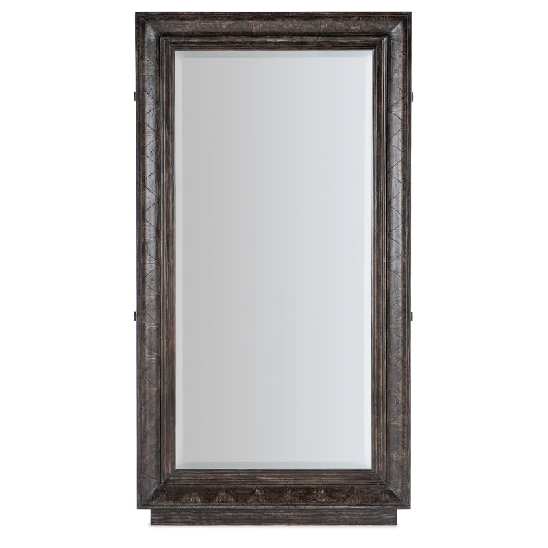 Traditions Floor Mirror with Hidden Jewelry Storage