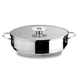 NATURALMENTE Oval Stainless Steel (18/10) Casserole