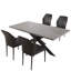 Ensemble de salle à manger Modern Kitchen, table de salle à manger extensible avec chaises rembourrées-276348222-320327890