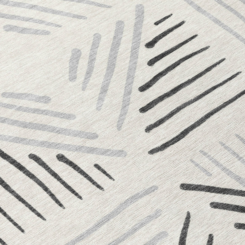 Machine Washable Indoor/Outdoor Chantille ACN2413 Geometric Rug, Rectangle 8' x 10'