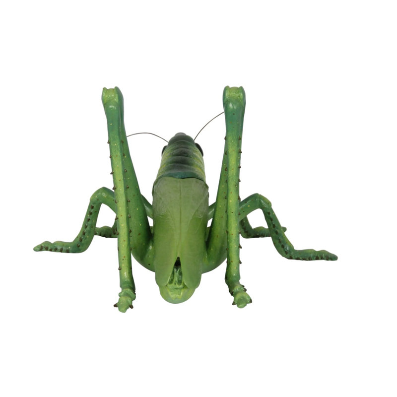 Statue insecte sauterelle surdimensionnée