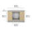 48.5" Single Bathroom Vanity With Cultured Marble Top-1013218311