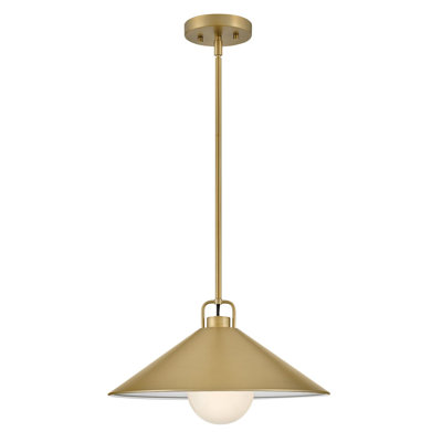 Luminaire suspendu conique à 1 lumière Zoë
