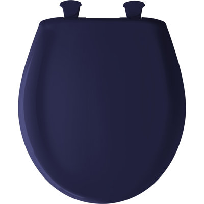 Siège de toilette rond en plastique