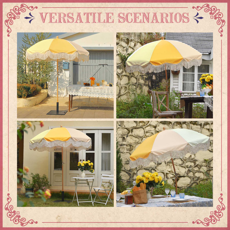 Sughra Replacement Canopy, Beige/Yellow
