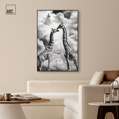 Giants in Love I, photographie sur toile par Art Remedy