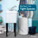 17.75 In. X 23.25 In. Freestanding Space Saver Utility Sink Pull-Out Faucet, Soap Dispenser