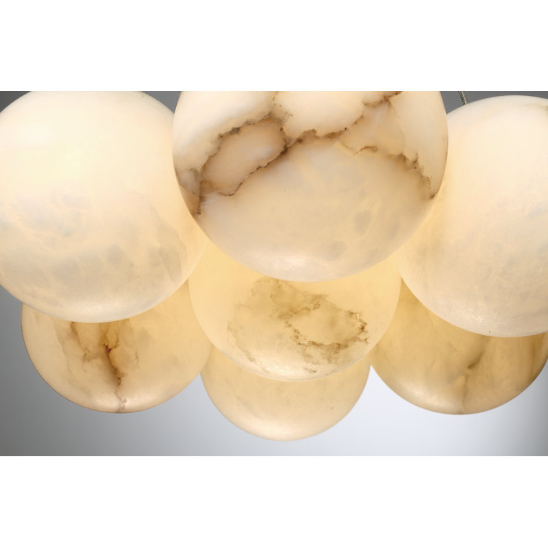 Luminaire suspendu 7 lumières DEL Kepler