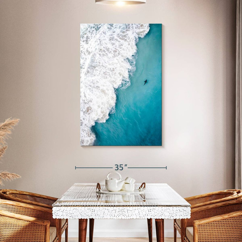Brampt Shark In The Shallows, 48" H x 32" W