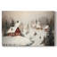 Golden Yule Promise - Toile tendue avec châssis de qualité supérieure-1623630071
