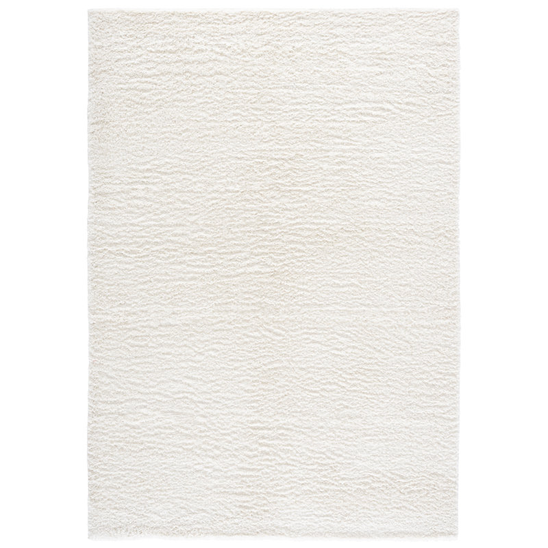 August Shag 500 Performance Solid Color Rug, Rectangle 5'3" x 7'7"