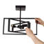 Iron Semi Flush Mount-690903225