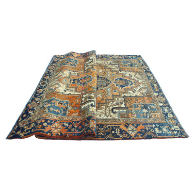 Khrystopher Heriz Nikolas Orange Rug