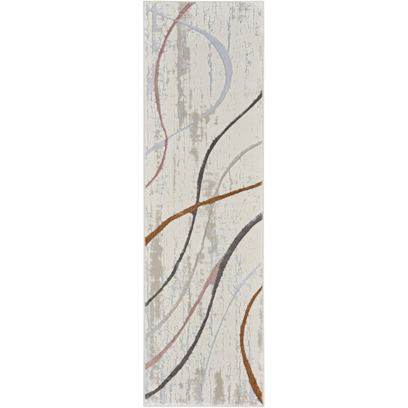 Bernat Geometric Area Rug, Runner 69 x 229cm 