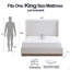 Black Upholstered Twin Panel Bed
