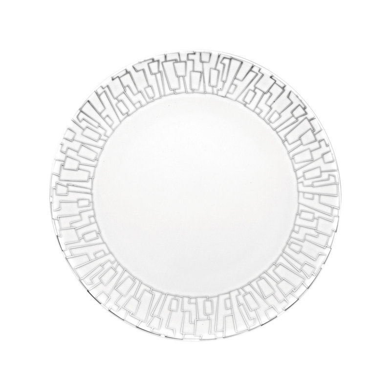 TAC Porcelain Dinner Plate, Skin Platin