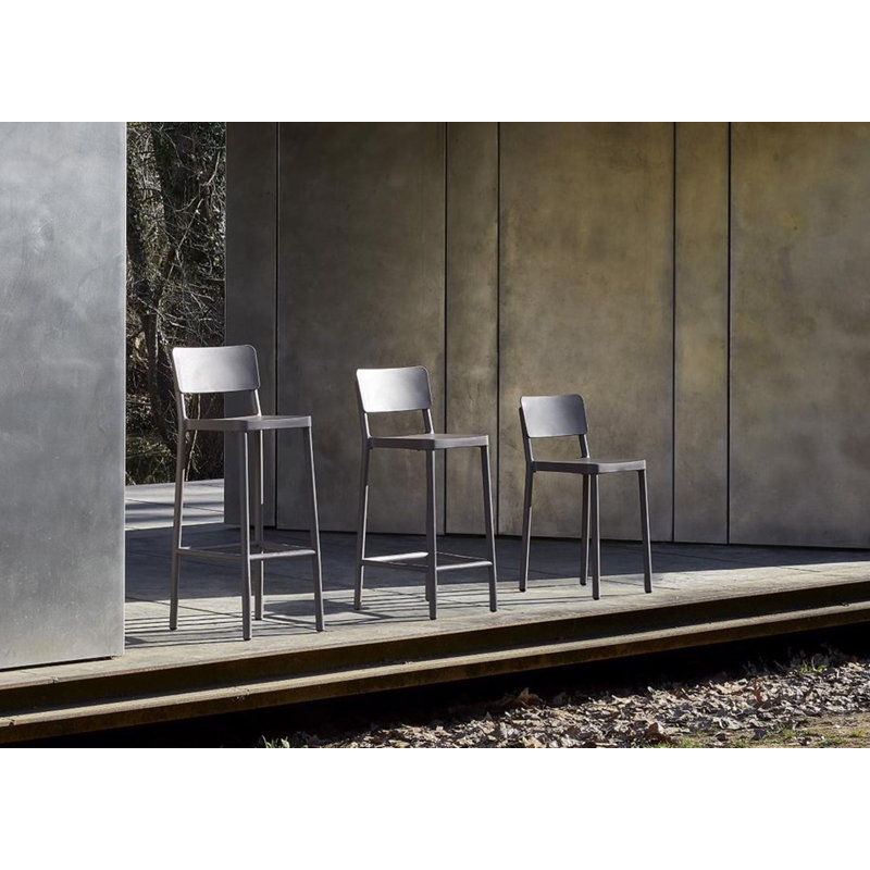 Lisboa Outdoor Bar Stool, 30.31", Sand