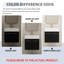 Meuble-lavabo mural avec lavabo et support de rangement, bassin en résine à bords épais, ensemble KD-903227557-903227576