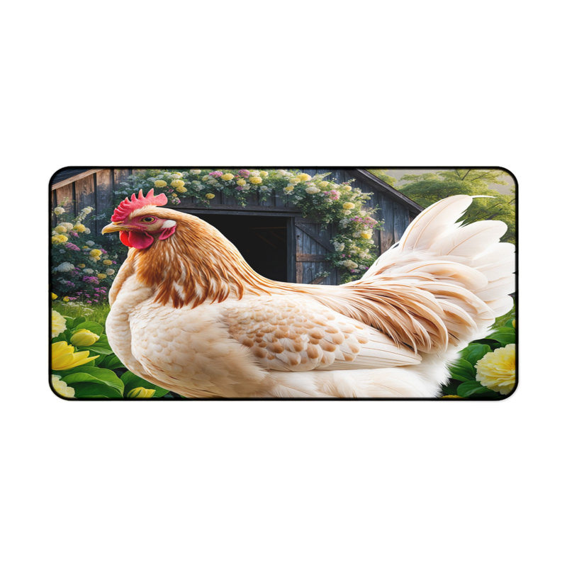 Polyester Desk Pad, 31.5x15.5