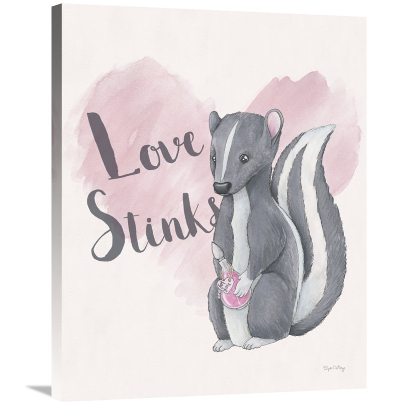 «My Furry Valentine II» par Elyse Deneige, art mural sur toile, H 20 po x l 16 po, Toile tendue, Aucun mat