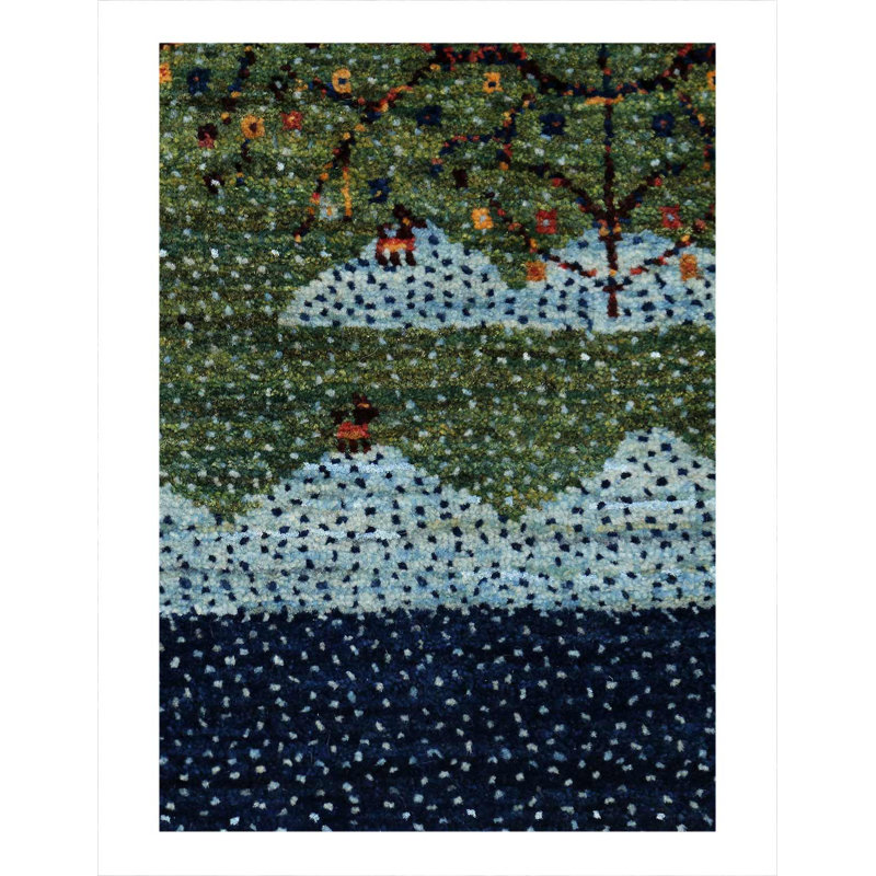 Fine Hand knotted Persain Gabbeh 1'11'' X 2'7''
