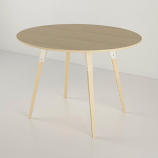 Clarke Oval Metal Base Dining Table