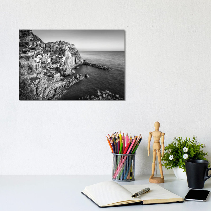 Manarola, Cinque Terre, Italy 1 Piece Wrapped Canvas Wall Art, 20.32 cm H x 30.48 cm W