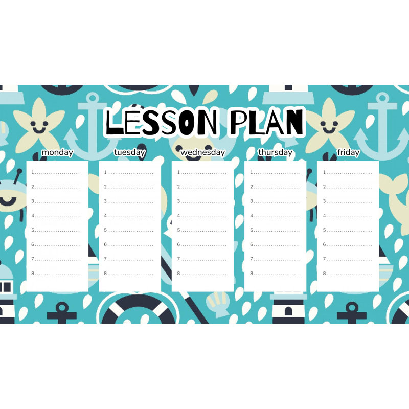 Magnetic Lesson Plan Sweet Sea