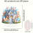 Easter Castle Easter Flat Acrylic Ornament