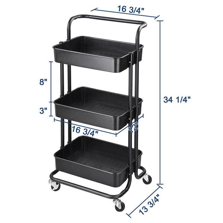 Tangkula Rolling 15-Drawer Organizer Cart,Rolling cart/W Wheels in 2023