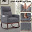 Fauteuil berçant et oscillant Mid-Century-255904811-255904812