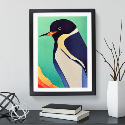 Delightful Penguin - Single Picture Frame Print