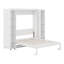 Lit escamotable mural Murphy avec portes de rangement-792997192