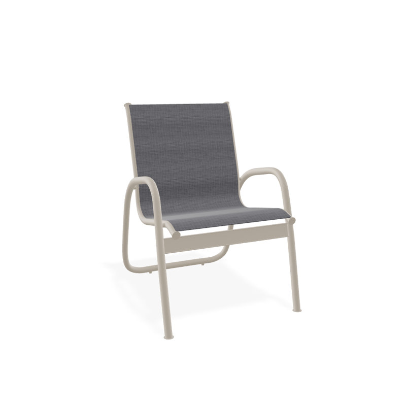 Fauteuil de patio Gardenella, Désert texturé, Étain Augustine